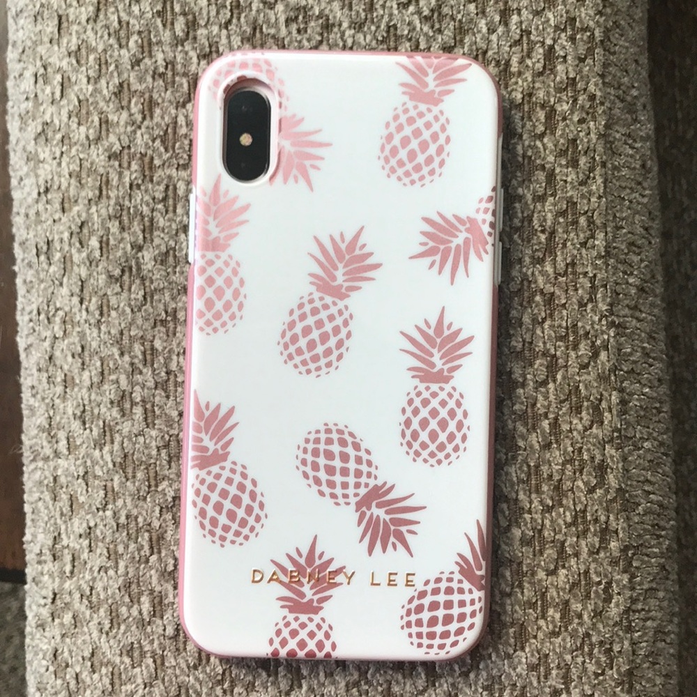 Dabney Lee iPhoneX pineapple phone case